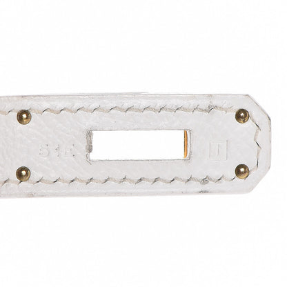 Hermes Epsom Birkin 30 White 30 of 50