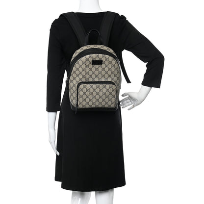 Gucci GG Supreme Monogram Small Eden Day Backpack Black 2 of 11