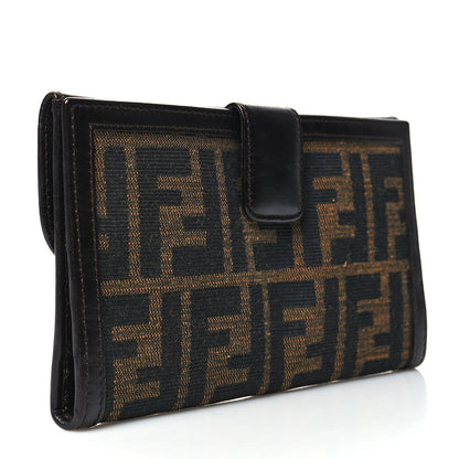 Fendi Zucca Continental Wallet Tobacco 4 of 12