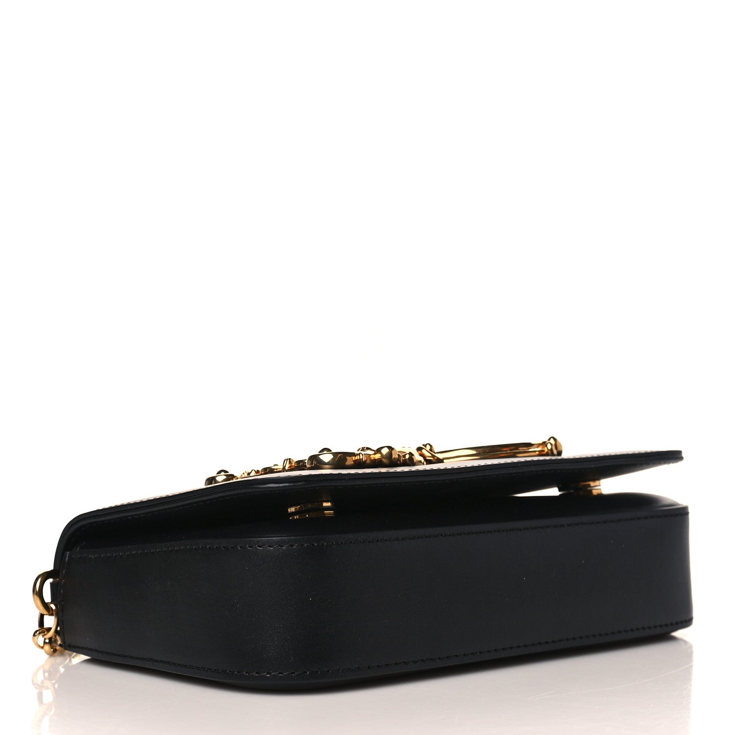 Dolce & Gabbana Nappa Mini DG Girls Shoulder Bag Black 3 of 9
