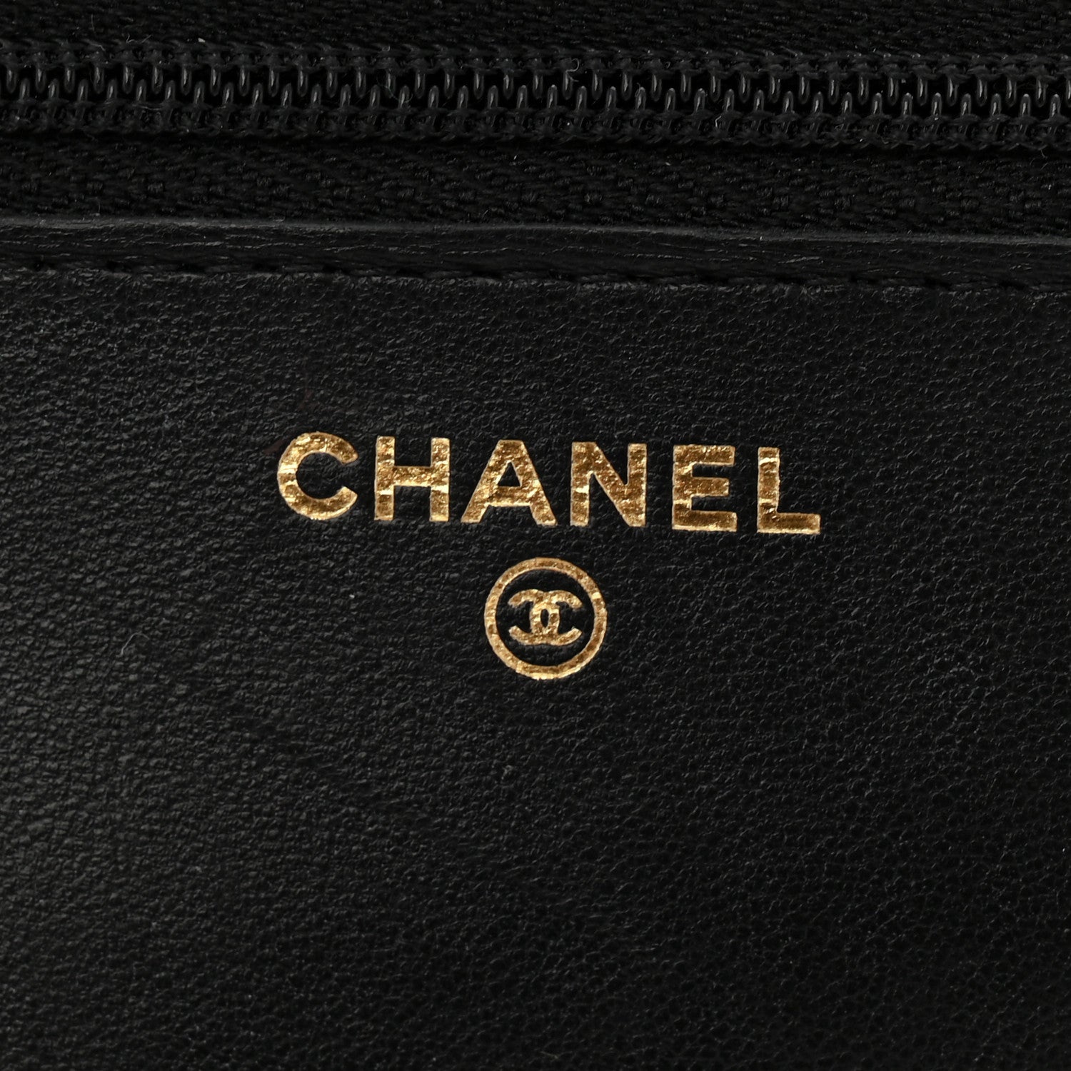 Chanel Lambskin Quilted Wallet On Chain WOC Black 6 of 12