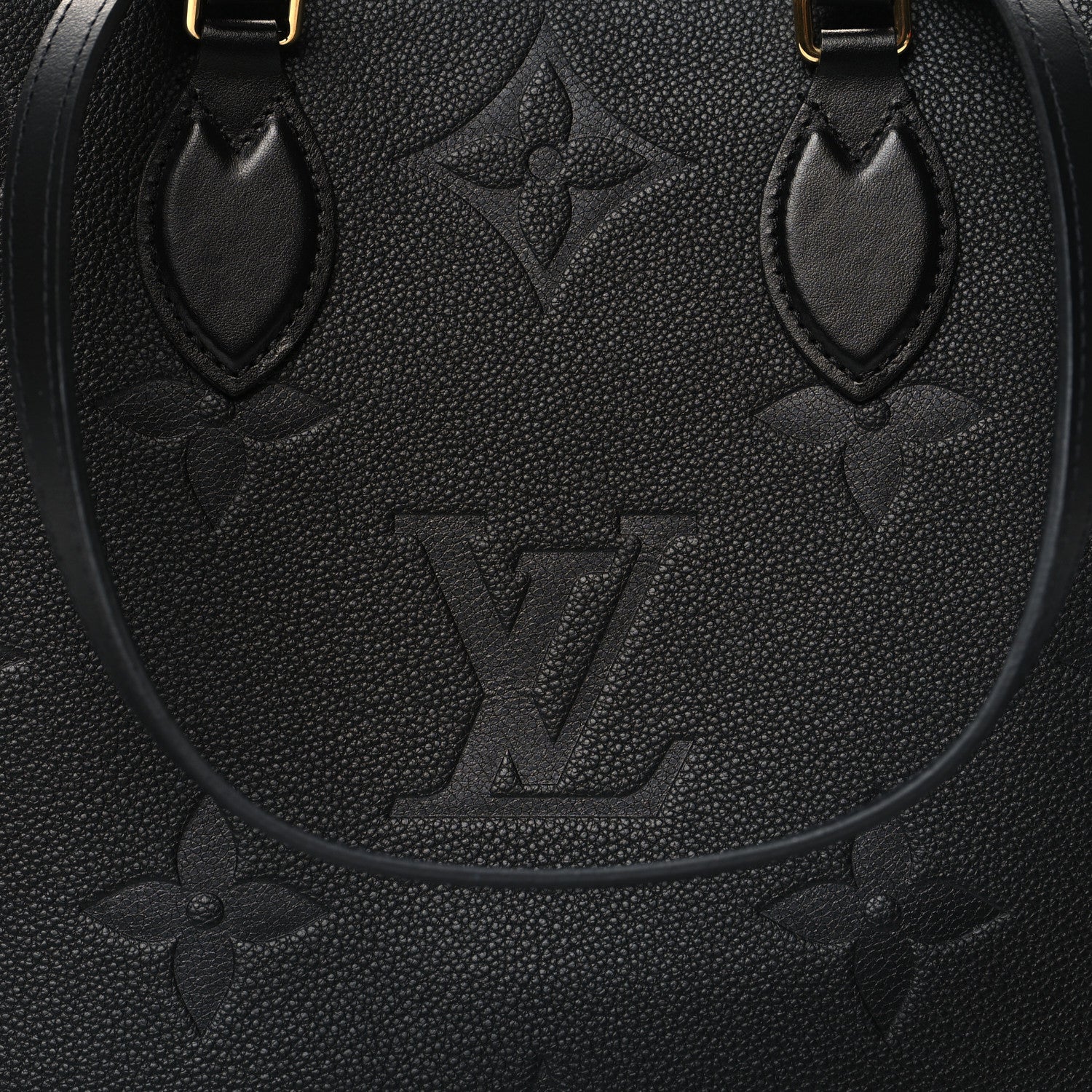Louis Vuitton Empreinte Monogram Giant Wild At Heart Onthego MM Black 7 of 11