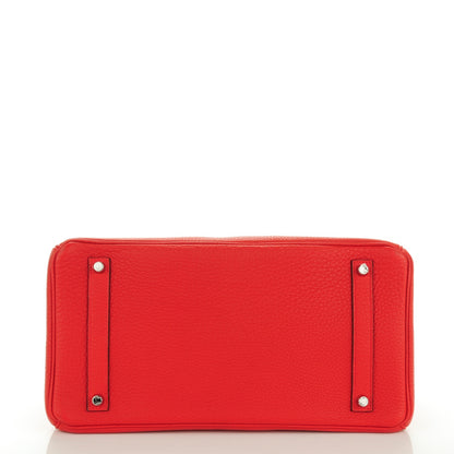 Hermes Togo Birkin 35 Geranium 9 of 29