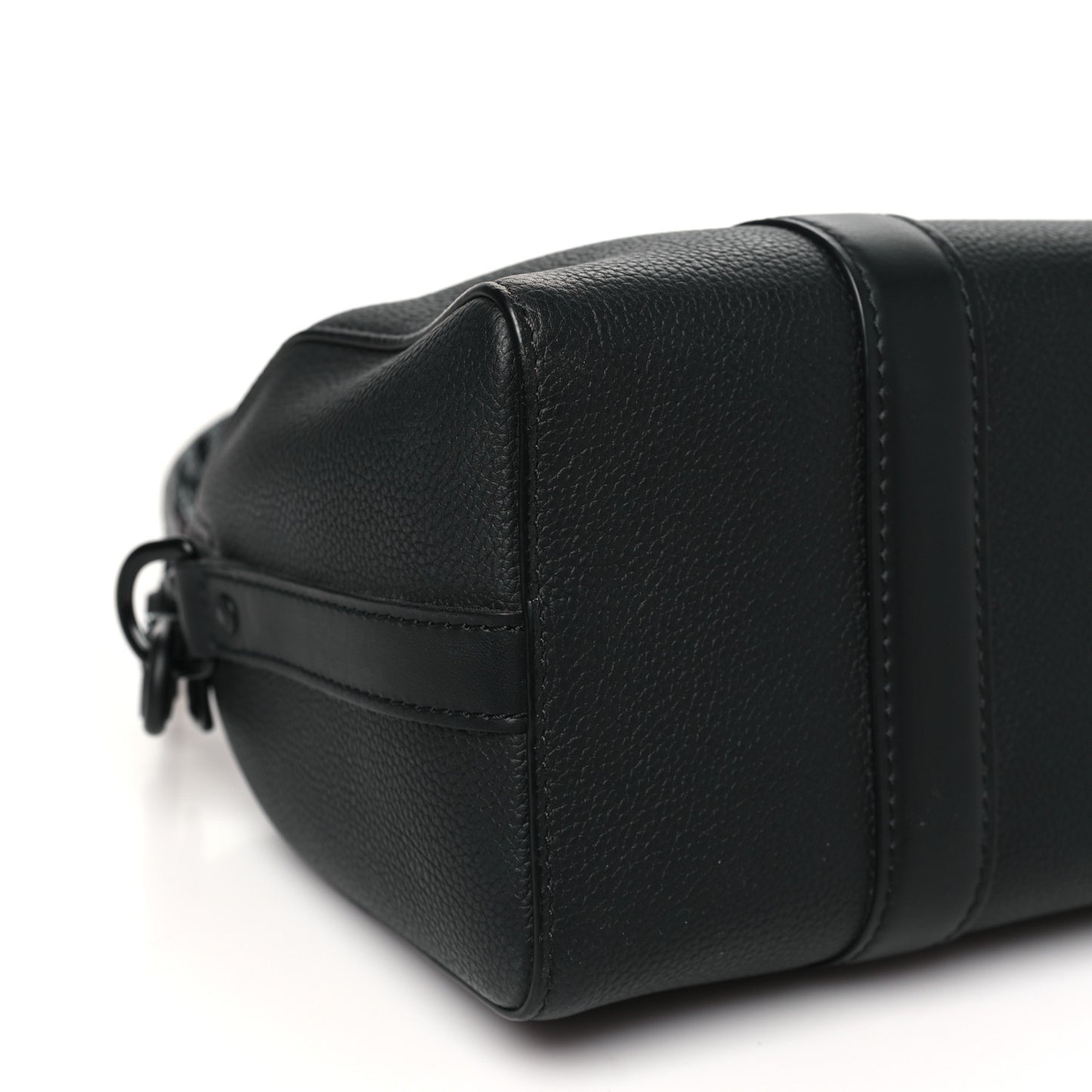 Calfskin Damier Distorted City Keepall Black