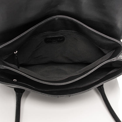 Chanel Calfskin Large Flap Tote Black 5 of 8