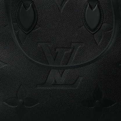 Louis Vuitton Empreinte Monogram Giant Onthego MM Black 7 of 9