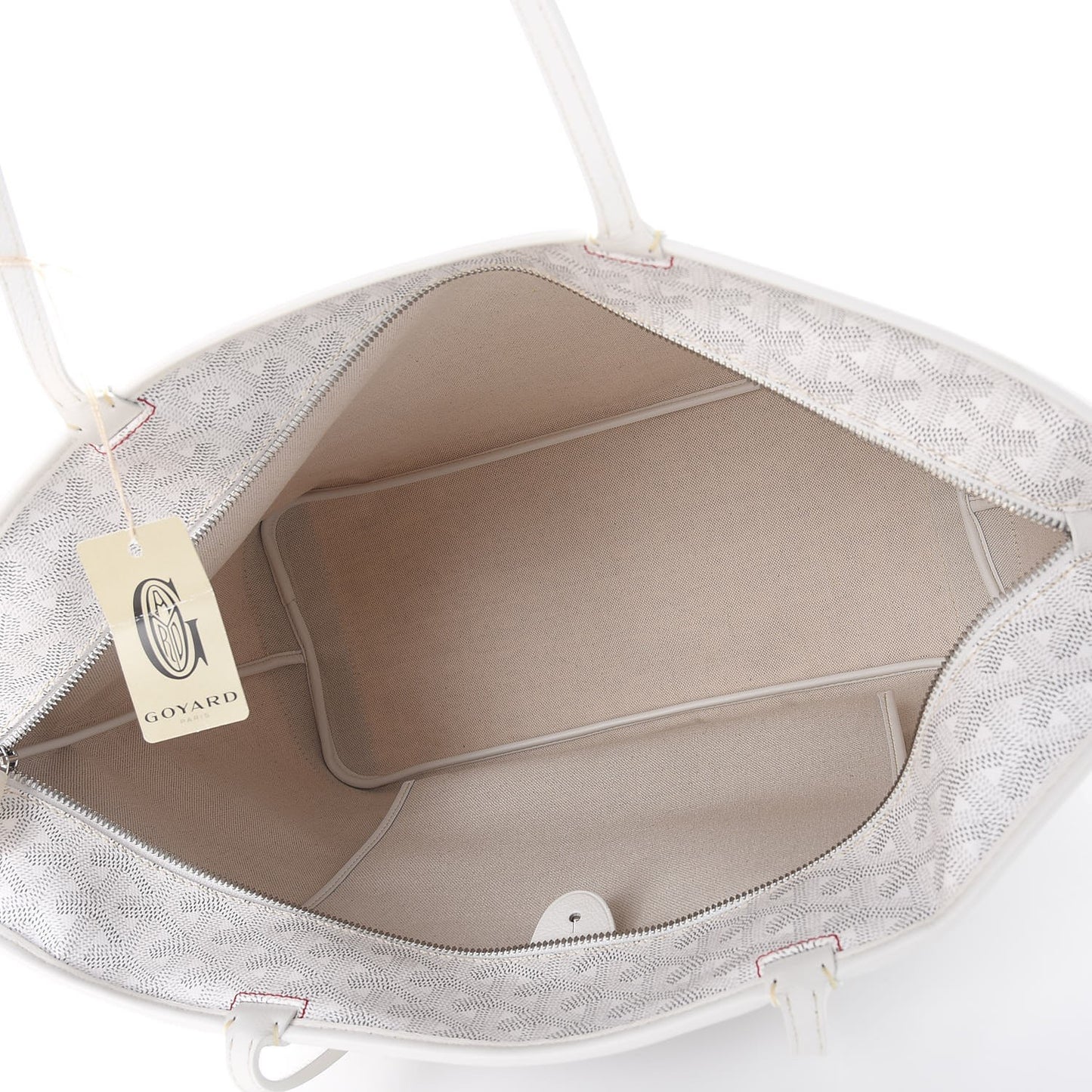 Goyardine Artois MM White