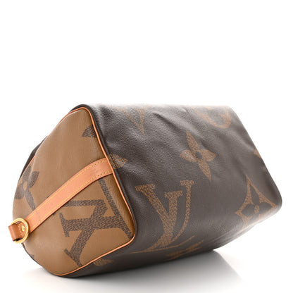 Louis Vuitton Reverse Monogram Giant Speedy Bandouliere 30 4 of 18