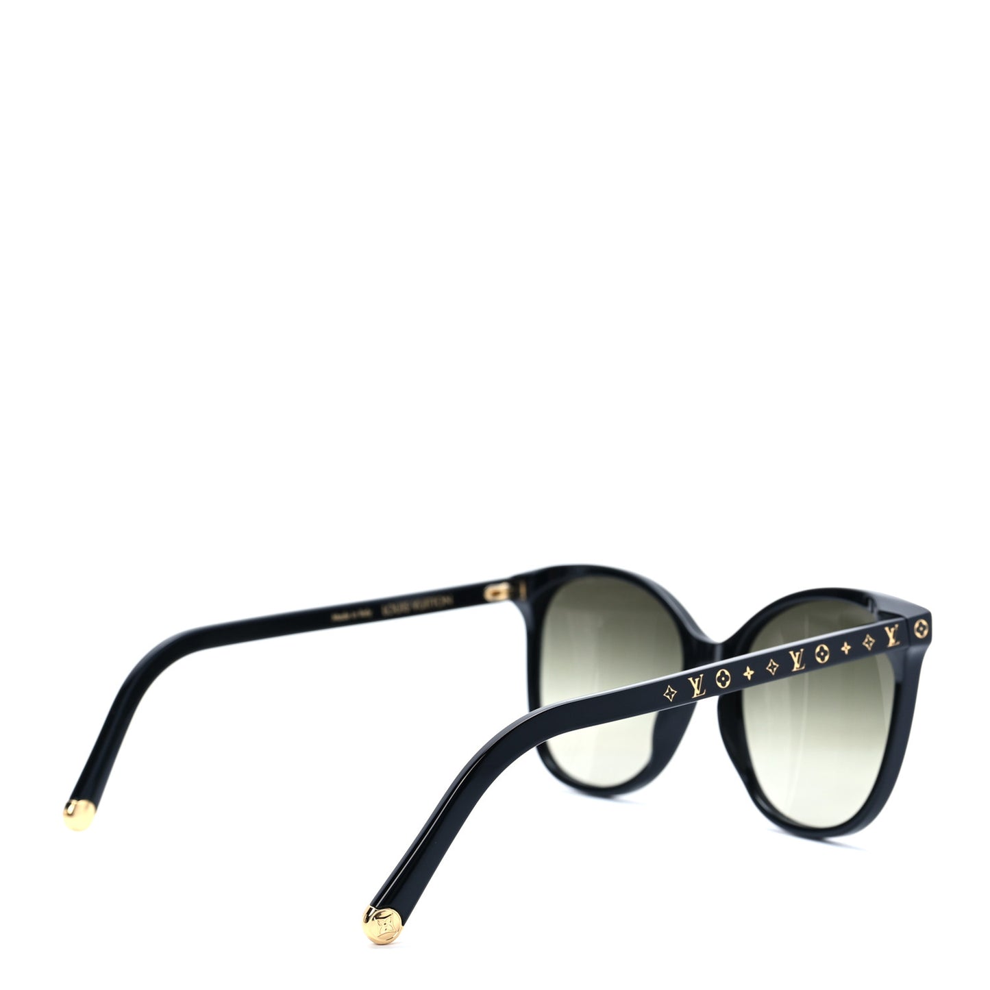 Acetate My Monogram Light Cat Eye Sunglasses Z1657W Black