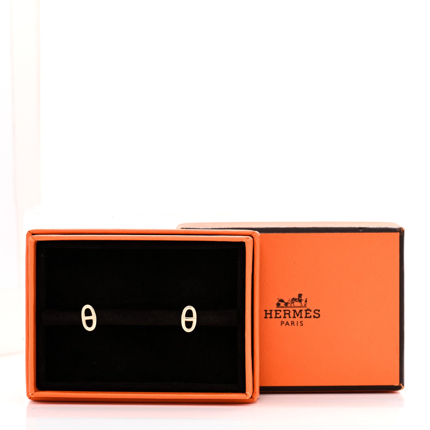18K Yellow Gold TPM Farandole Stud Earrings