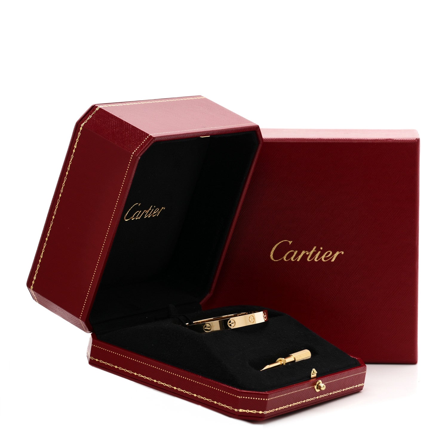 Cartier 18k Yellow Gold LOVE Bracelet 16 9 of 9