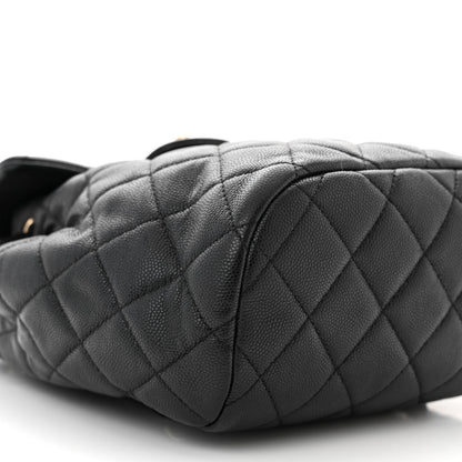 Chanel Caviar Quilted Mini Urban Spirit Backpack Black 9 of 11