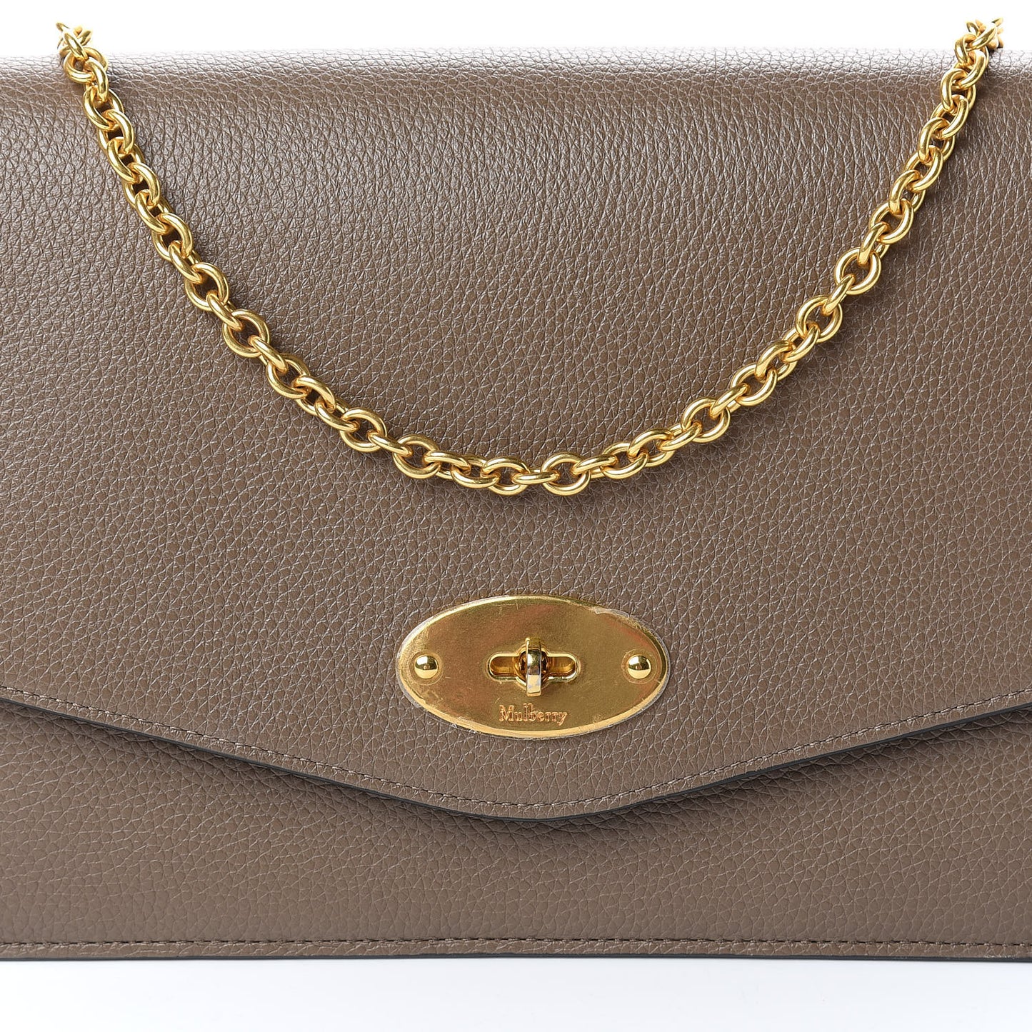 Classic Grain Calfskin Medium Darley Clay