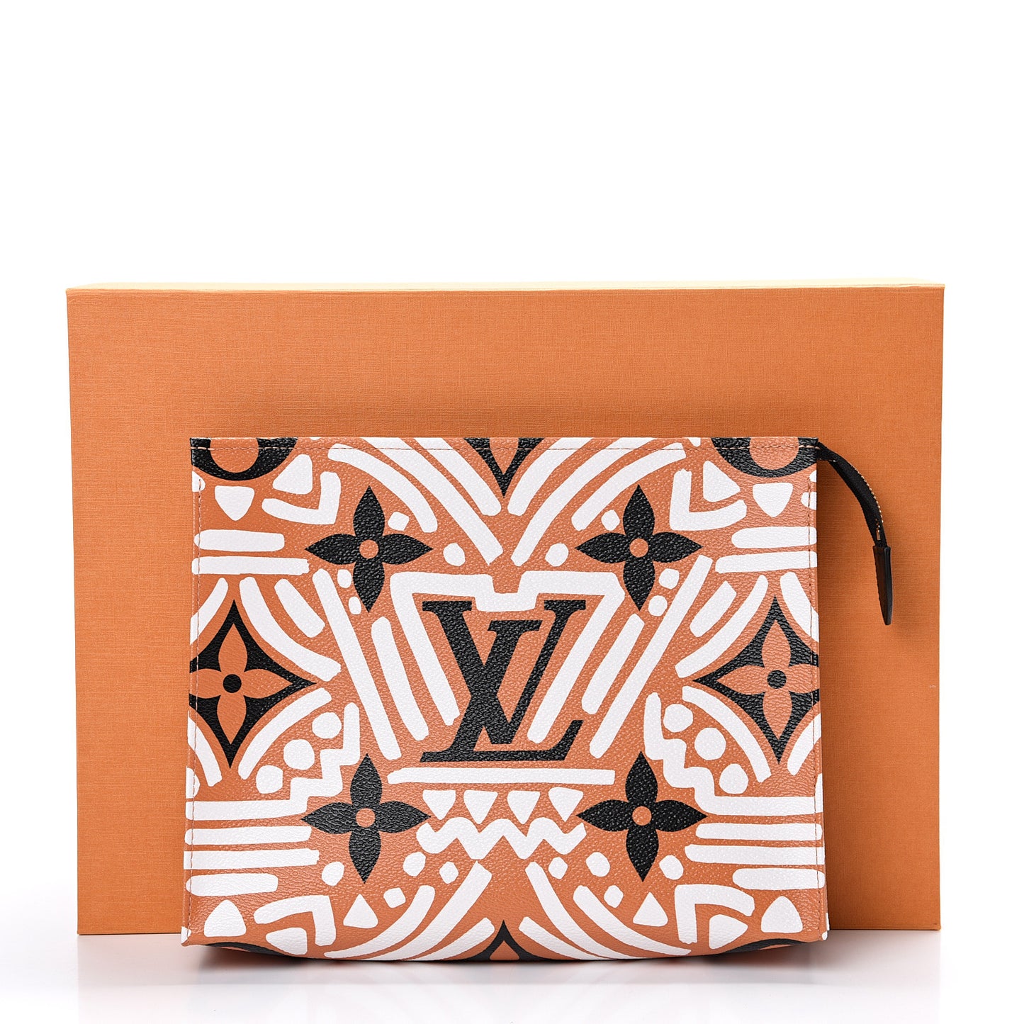 Monogram Giant Crafty Pochette Toiletry 26 Creme Caramel