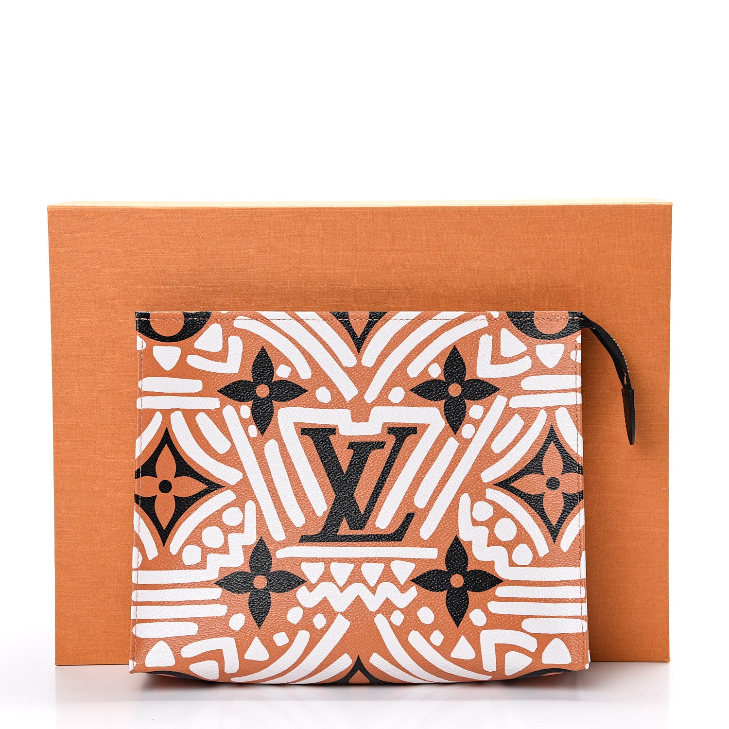 Louis Vuitton Monogram Giant Crafty Pochette Toiletry 26 Creme Caramel 7 of 7