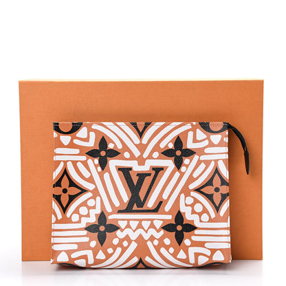 Louis Vuitton Monogram Giant Crafty Pochette Toiletry 26 Creme Caramel 7 of 7