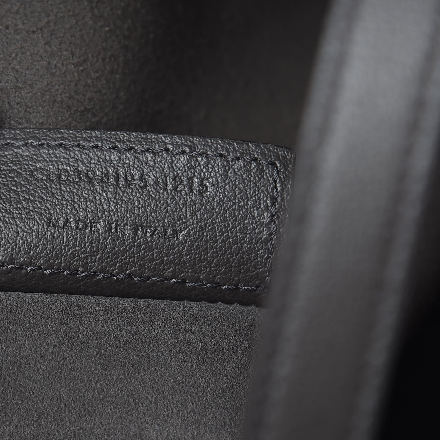 Saint Laurent Calfskin Large Shopping Tote Asphalt 8 of 11