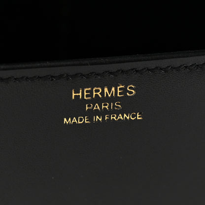 Hermes Box Egee Clutch Black 6 of 7