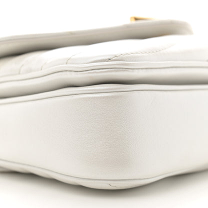 Louis Vuitton Calfskin LV New Wave Chain Bag Ivory 8 of 10