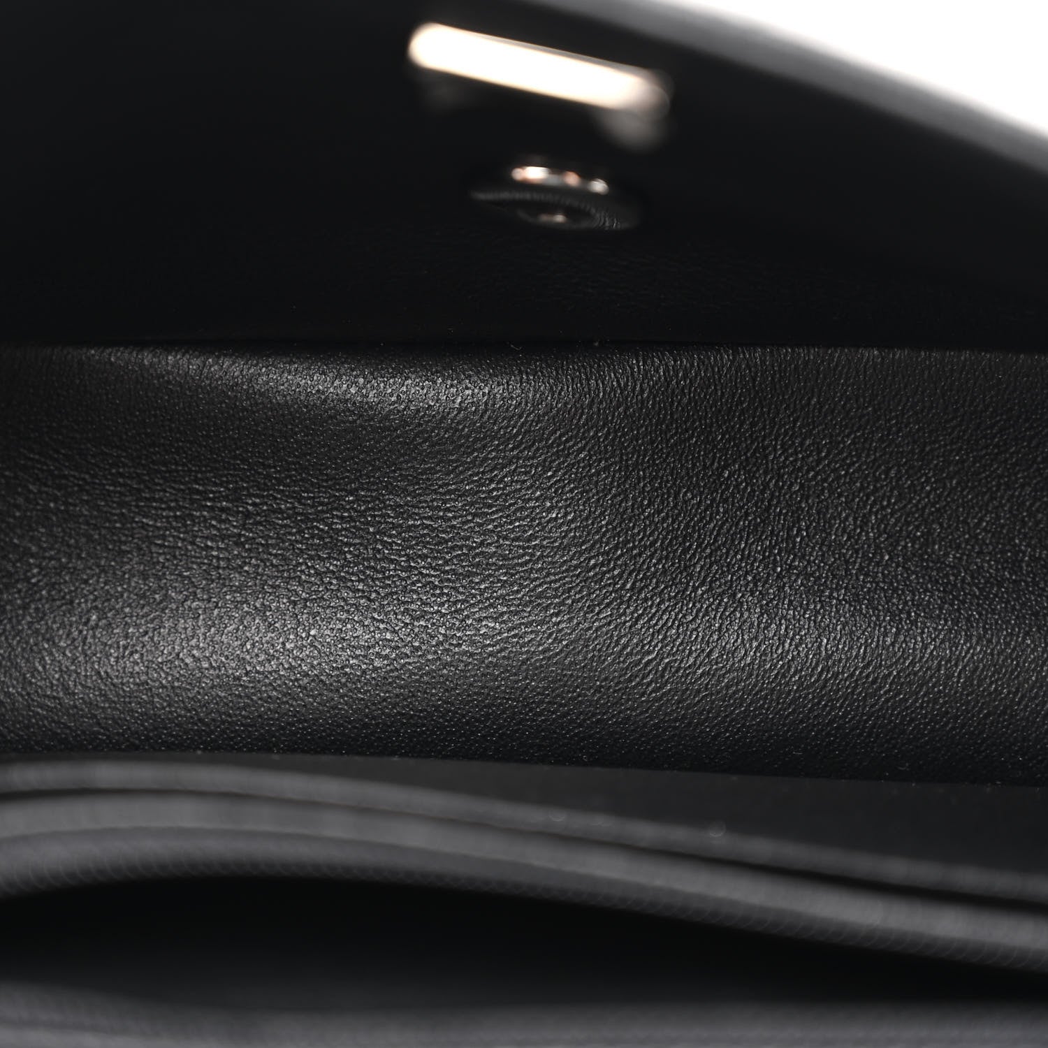 Chanel Lambskin Quilted Mini Rectangular Flap Black 5 of 10