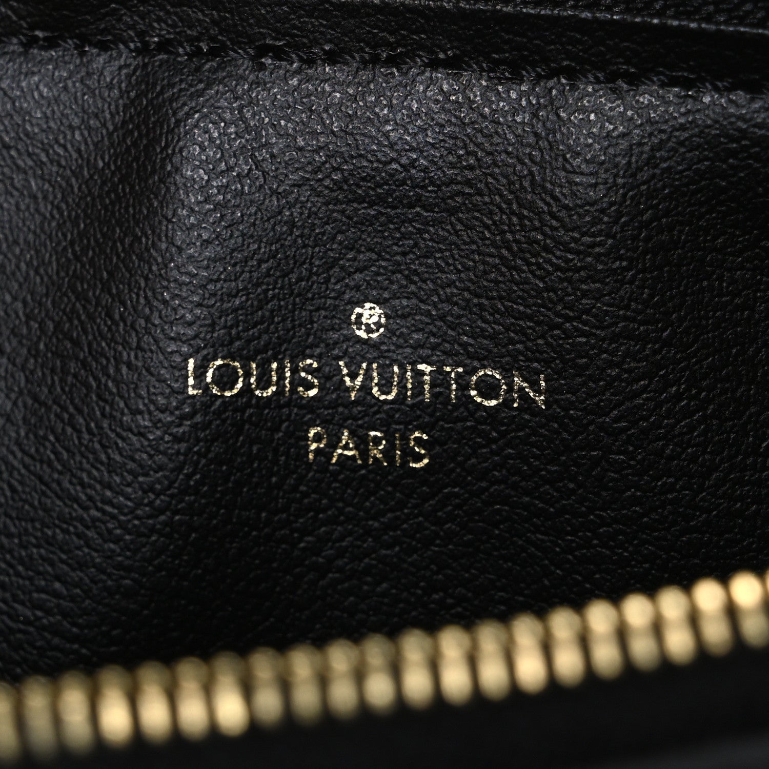 Louis Vuitton Empreinte Felicie Chain Wallet Zippered Insert Black 6 of 6