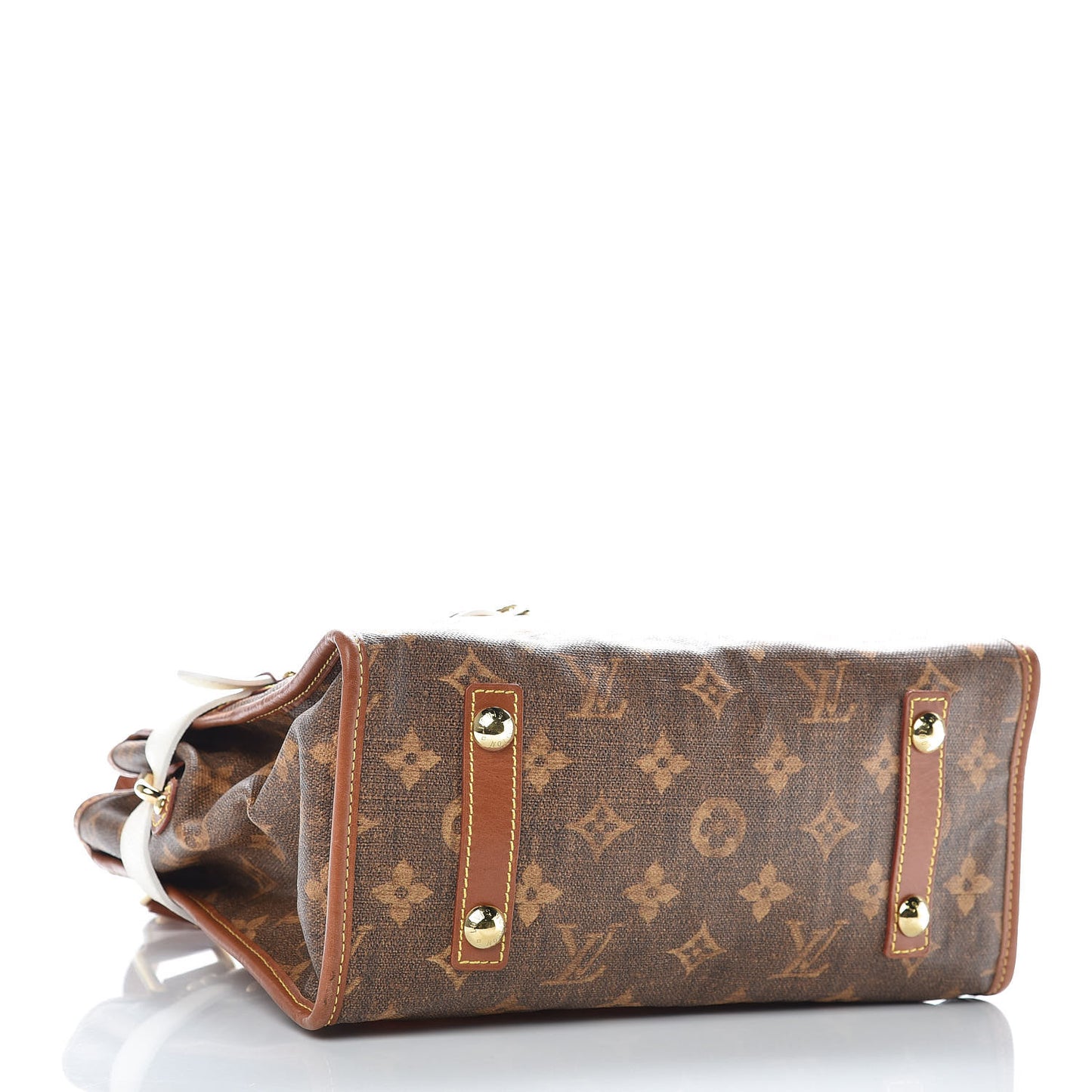 Monogram Rayures Tisse Sac PM