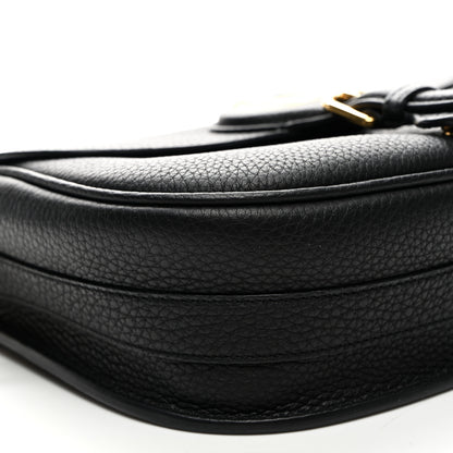 Christian Dior Grained Calfskin Medium Bobby Flap Black 9 of 10