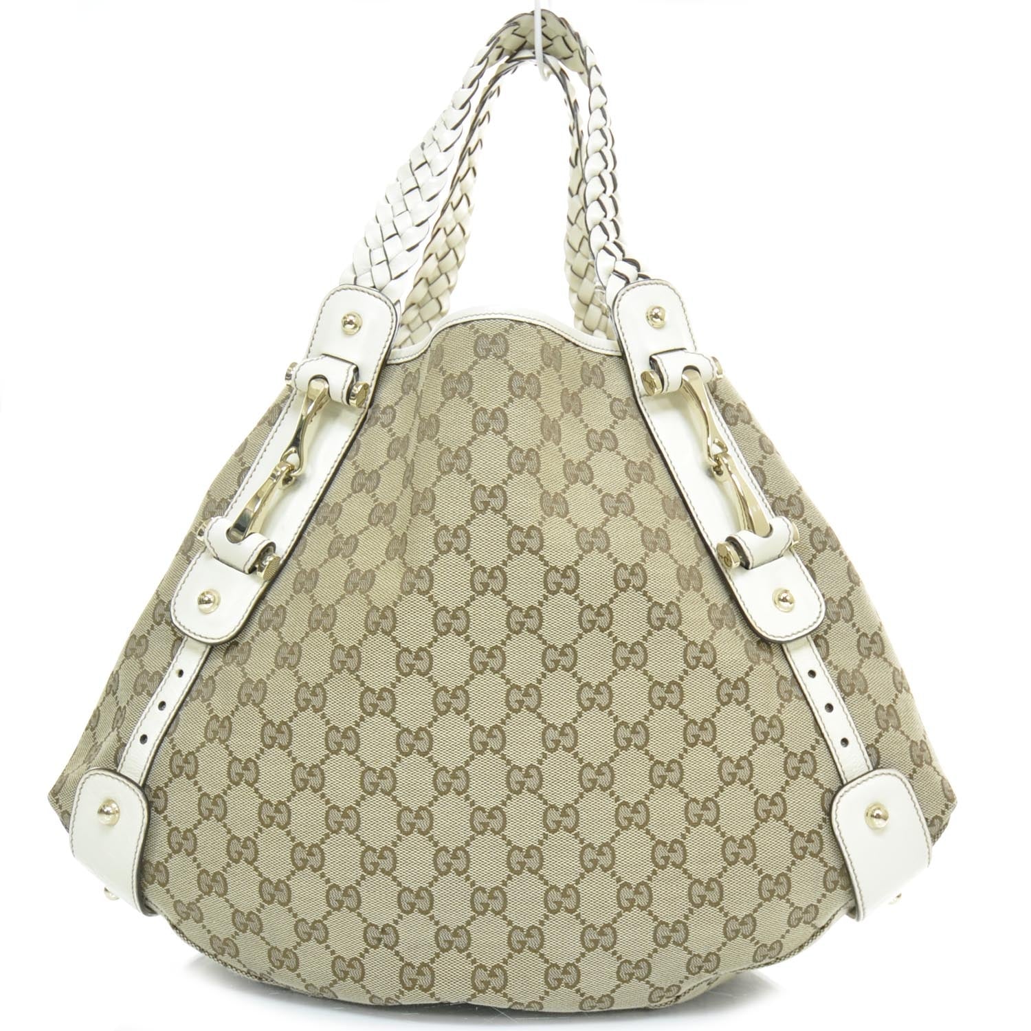 Gucci Monogram Pelham Tote Ivory 1 of 10