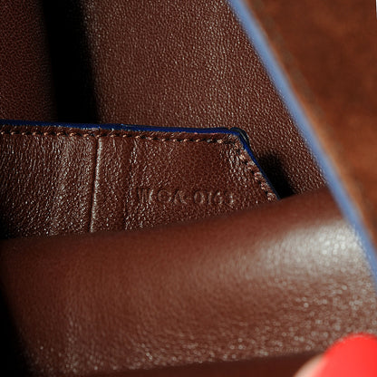 Celine Calfskin Suede All Soft Shoulder Bag Indigo 8 of 11