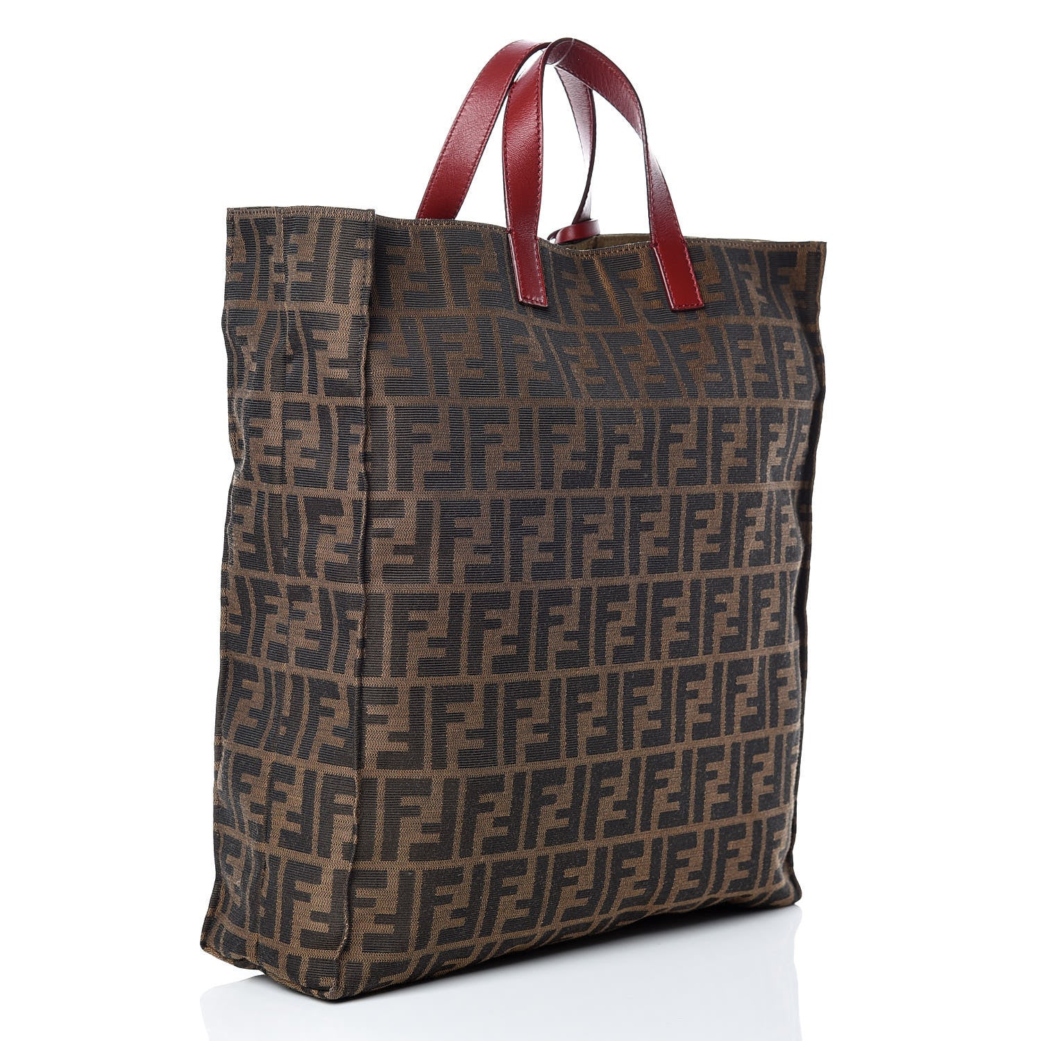 Fendi Zucca Special Shopping Tote Tobacco Granada 3 of 11