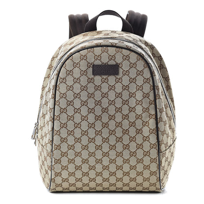 Gucci Monogram Travel Backpack Dark Brown 1 of 10