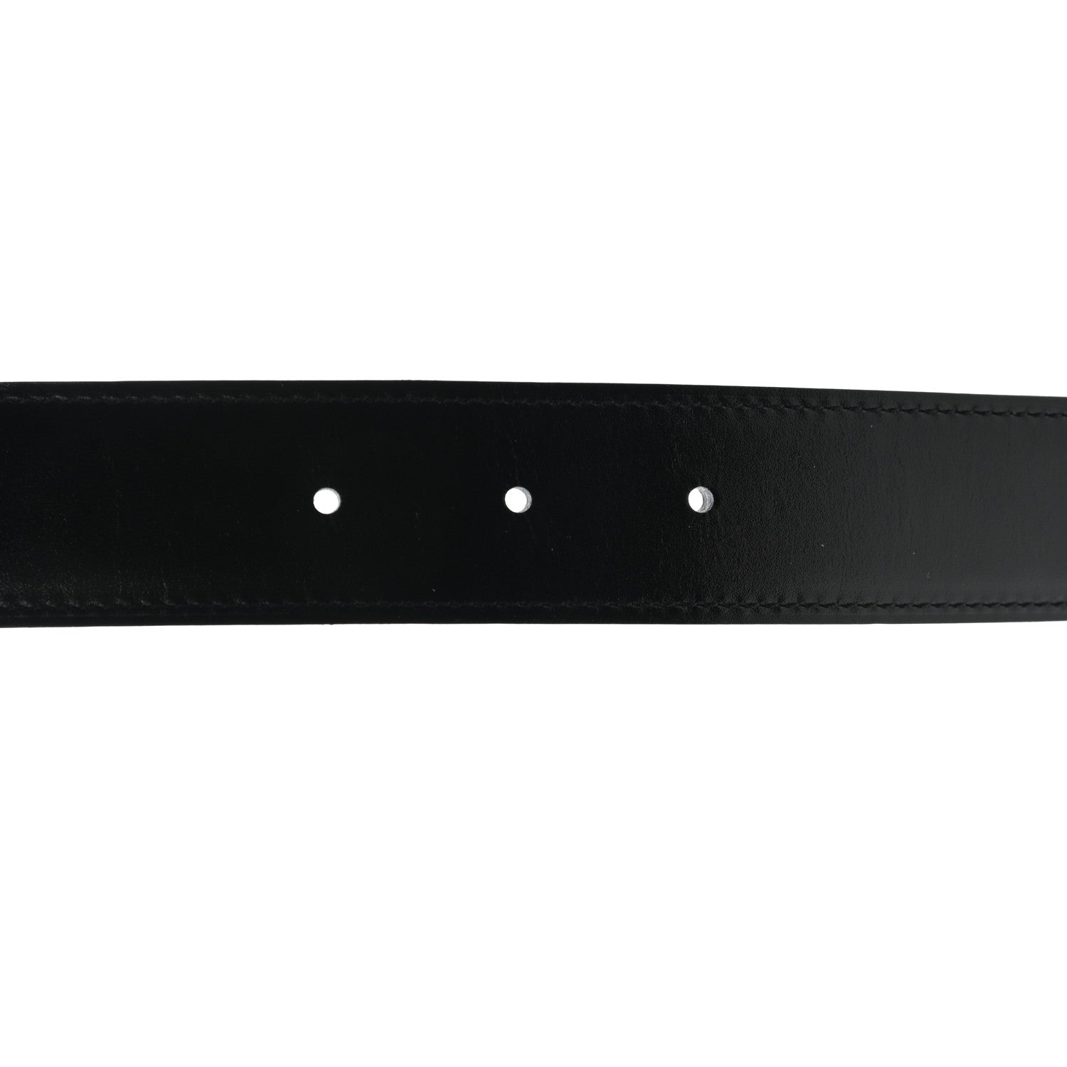 Hermes Box Swift 32mm Idem Belt 115 Black Gold 4 of 5