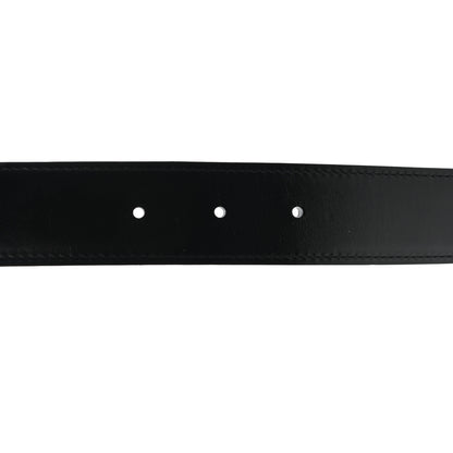 Hermes Box Swift 32mm Idem Belt 115 Black Gold 4 of 5