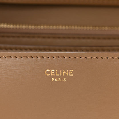 Celine Box Calfskin Medium Classic Box Flap Bag Taupe 6 of 9