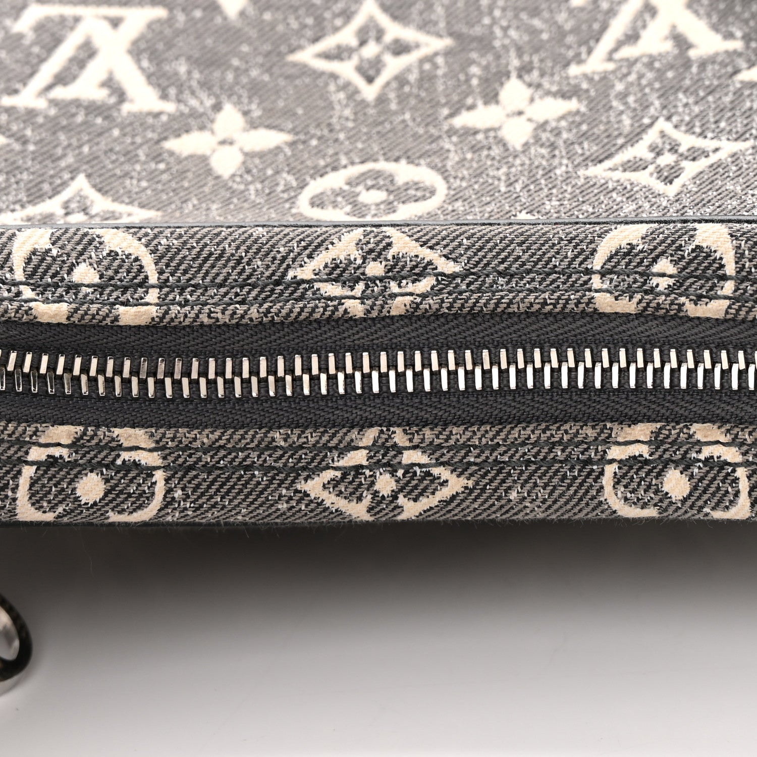 Louis Vuitton Monogram Jacquard Denim Loop Black 10 of 11