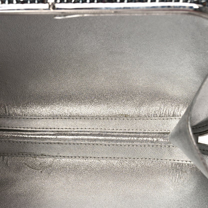 Judith Leiber Swarovski Crystal Minaudiere Clutch Blue 5 of 9