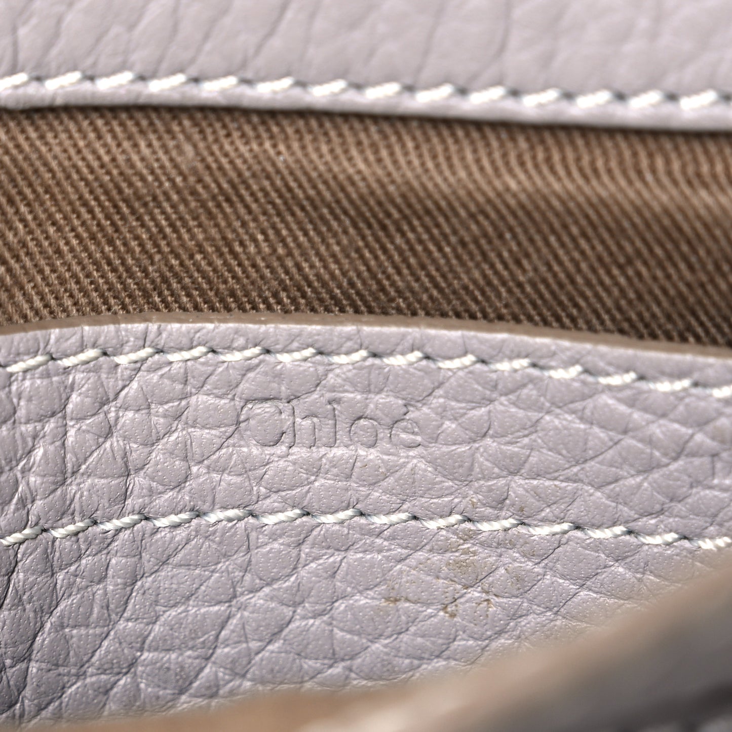 Calfskin Mini Marcie Round Crossbody Bag Cashmere Grey