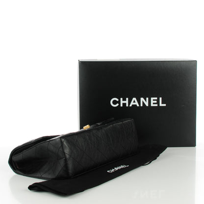 Chanel Aged Calfskin Quilted 2.55 Reissue 227 Flap Black 4 of 8