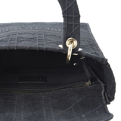 Christian Dior Canvas Cannage Medium Lady D-Lite Black 4 of 8