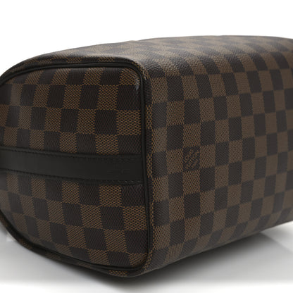 Louis Vuitton Damier Ebene Speedy Bandouliere 25 8 of 9