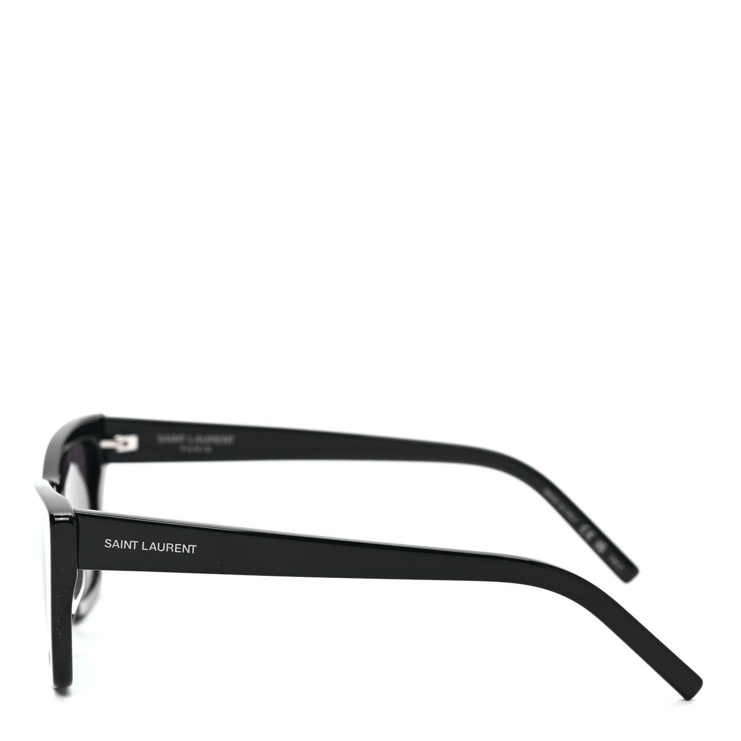 Acetate Mica Cat Eye Sunglasses SL 276 Black
