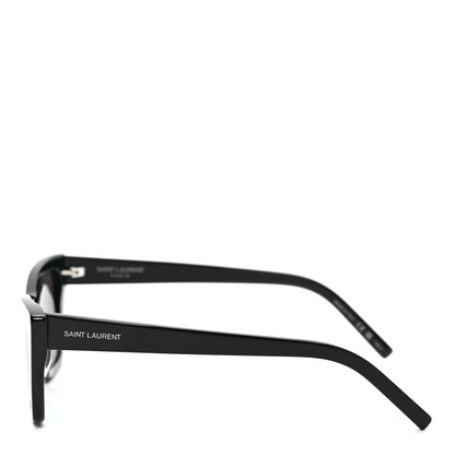Saint Laurent Acetate Mica Cat Eye Sunglasses SL 276 Black 4 of 7