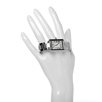 Cartier Stainless Steel 24mm Tank Solo Quartz Watch 2 of 8