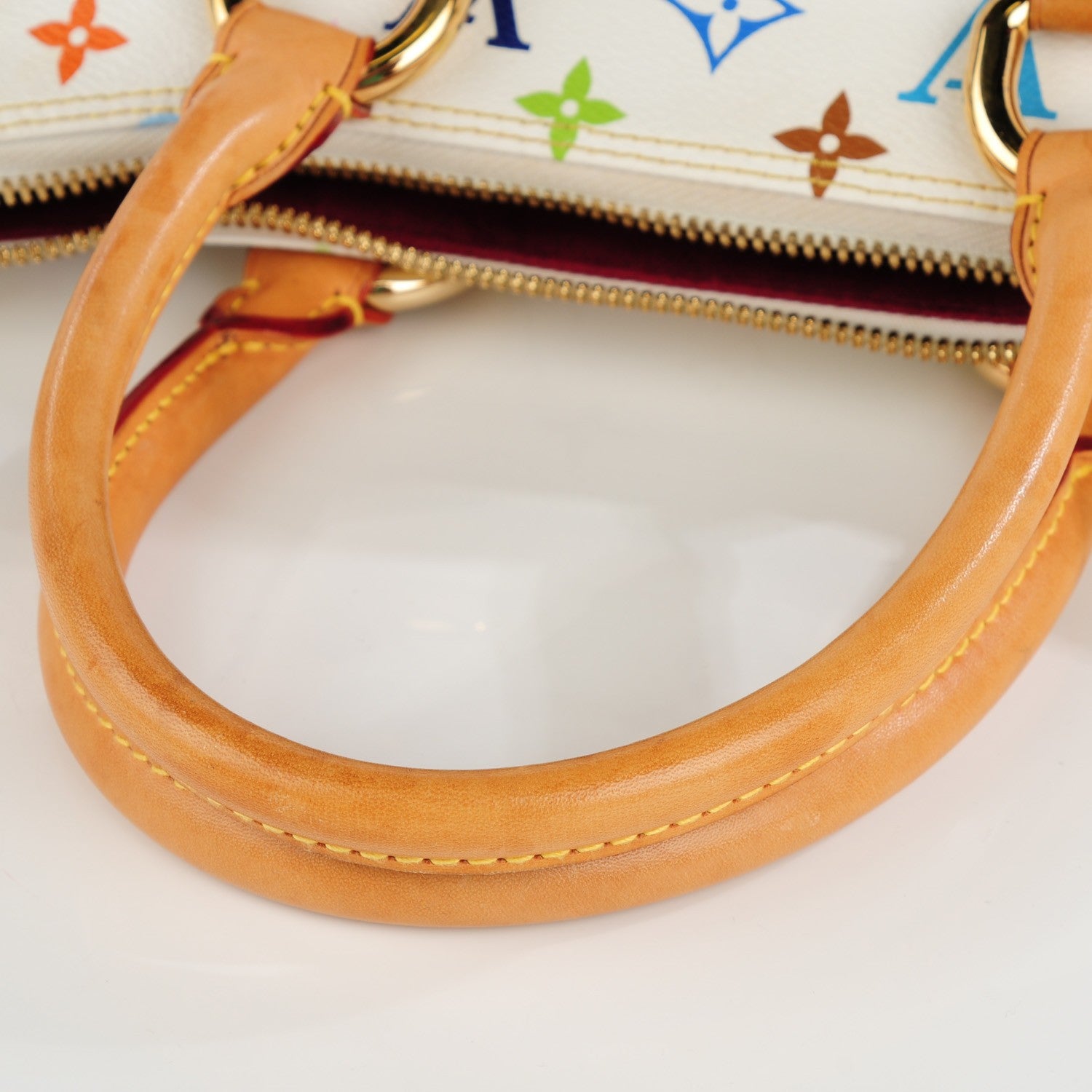 Louis Vuitton Monogram Multicolor Rita White 8 of 9