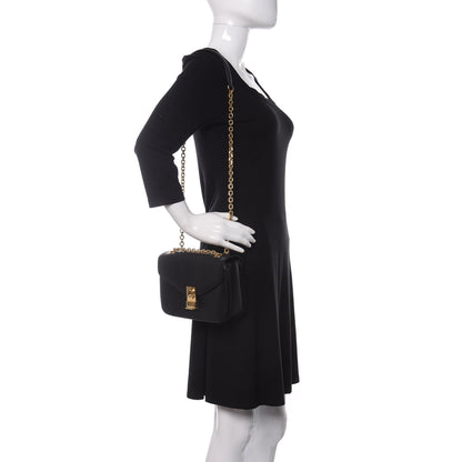 Celine Shiny Calfskin Medium C Bag Black 2 of 10