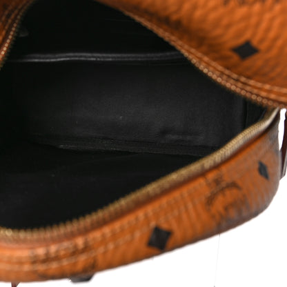 MCM Visetos Studded Medium Stark M Backpack Cognac 5 of 11