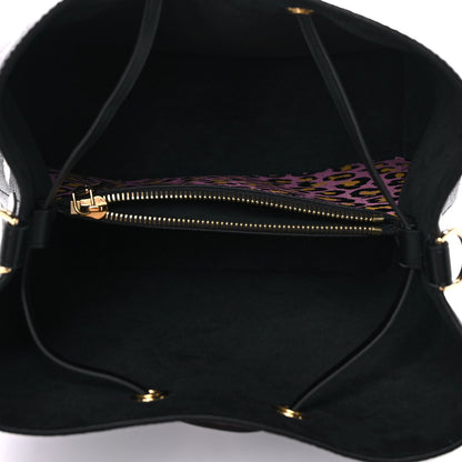 Louis Vuitton Monogram Giant Wild At Heart Neonoe MM Black 5 of 12