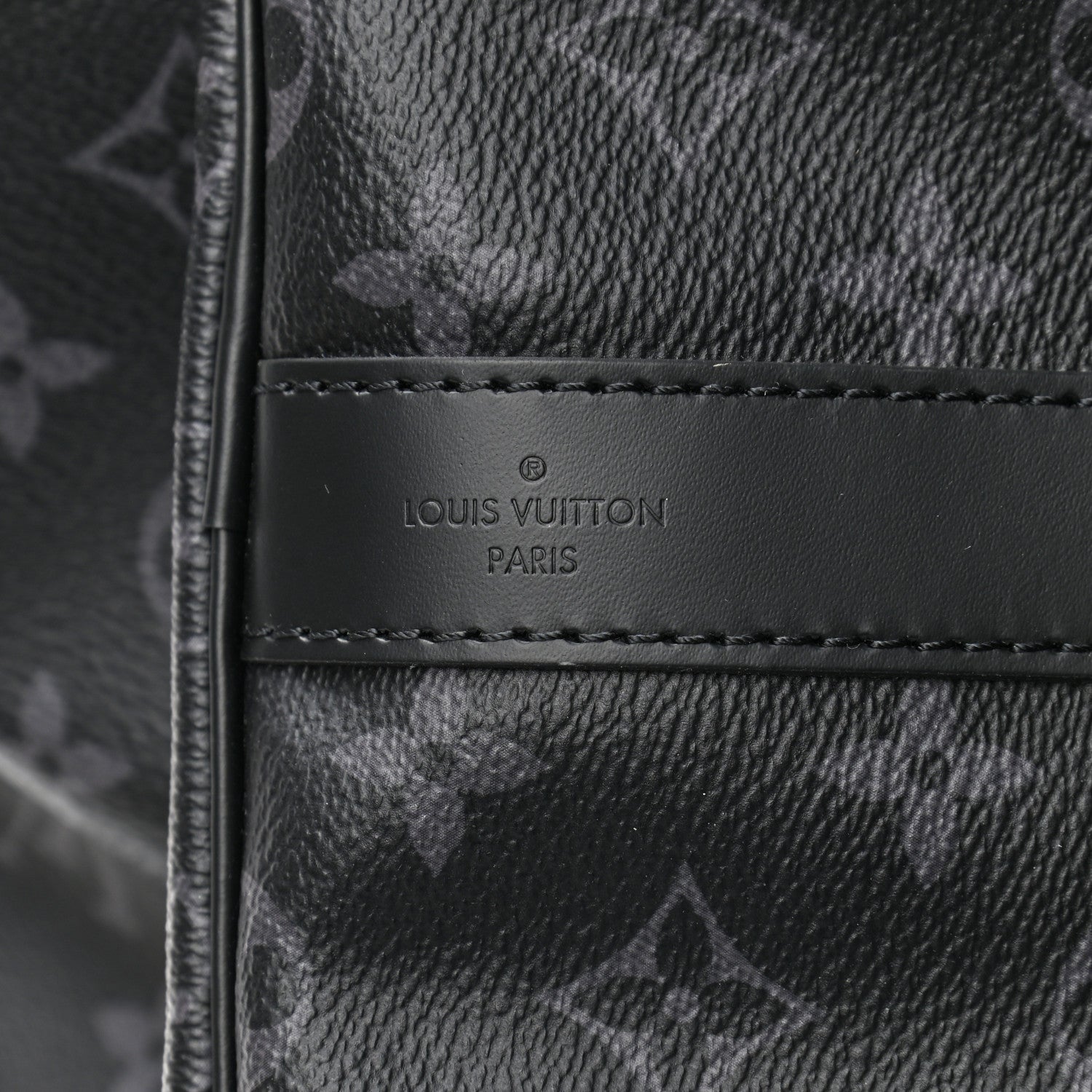 Louis Vuitton Monogram Eclipse Keepall Bandouliere 55 8 of 9