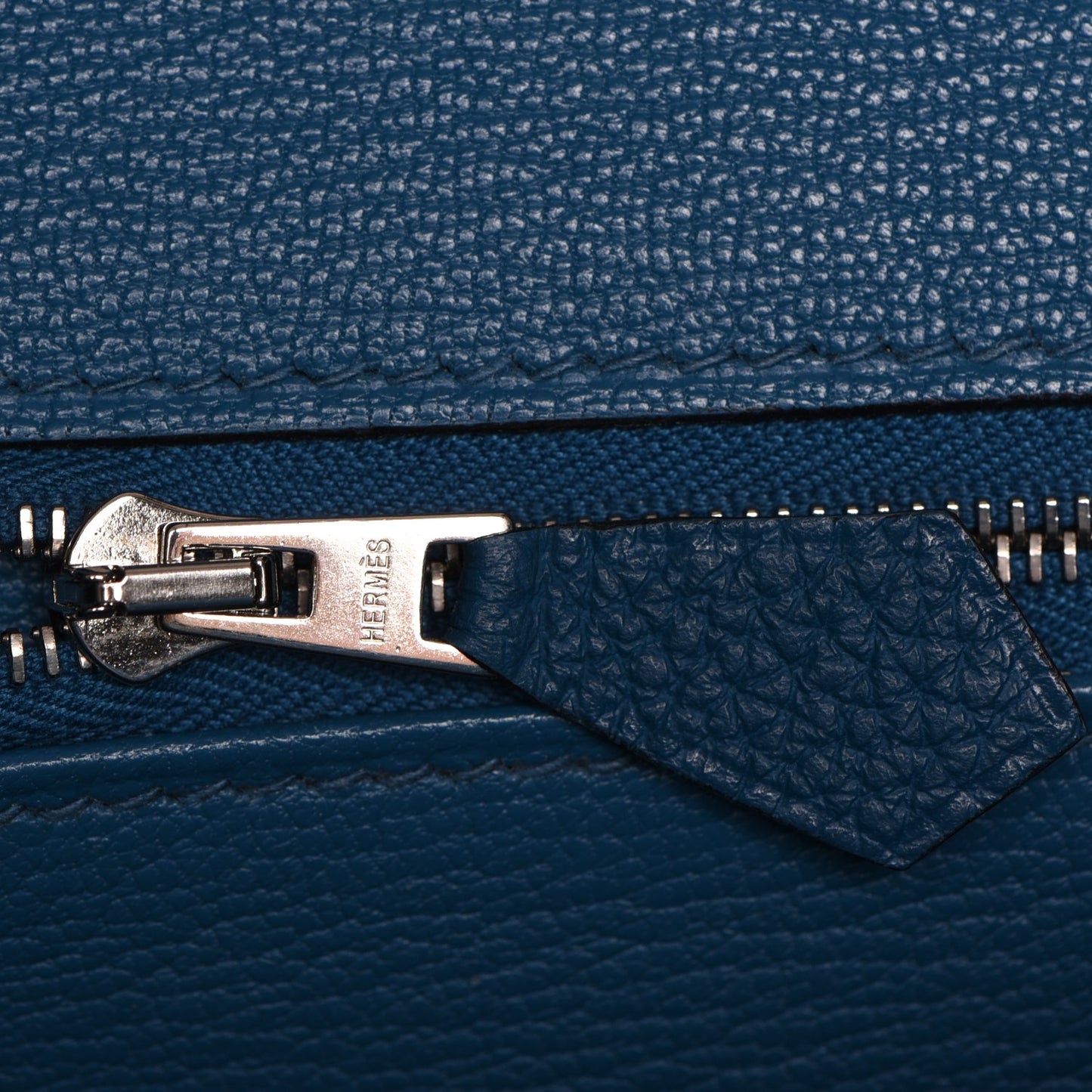 Togo Birkin 30 Bleu de Galice