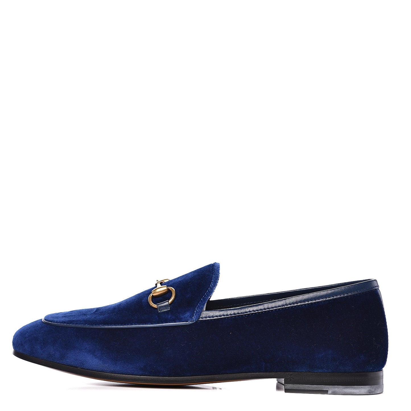 Velvet Horsebit Womens Jordaan Loafers 37 Blue Cobalt